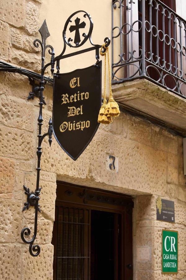 El Retiro Del Obispo Vendégház La Guardia Kültér fotó